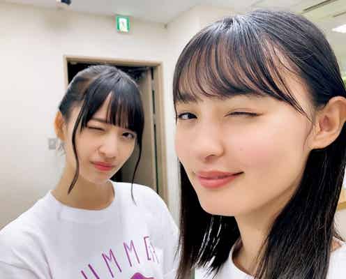乃木坂46遠藤さくら&金川紗耶、貴重なWウィンクショット「乃木撮」先行カット
