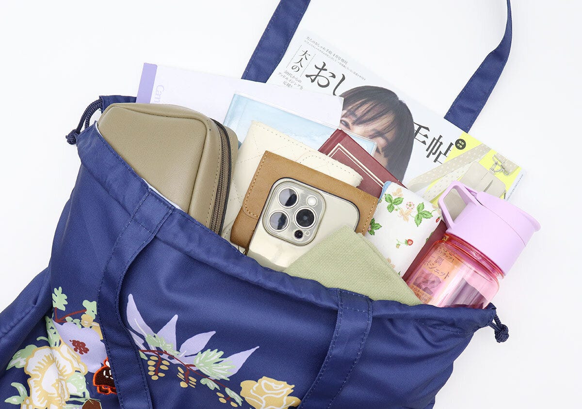 大容量 大人のおしゃれ手帖ムーミン巾着トート大容量