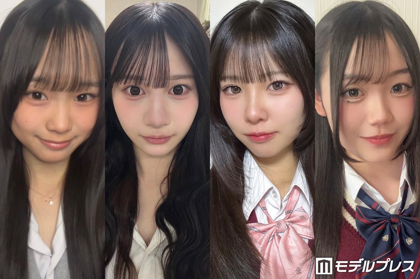 「女子高生ミスコン2026」中部エリア暫定上位4人