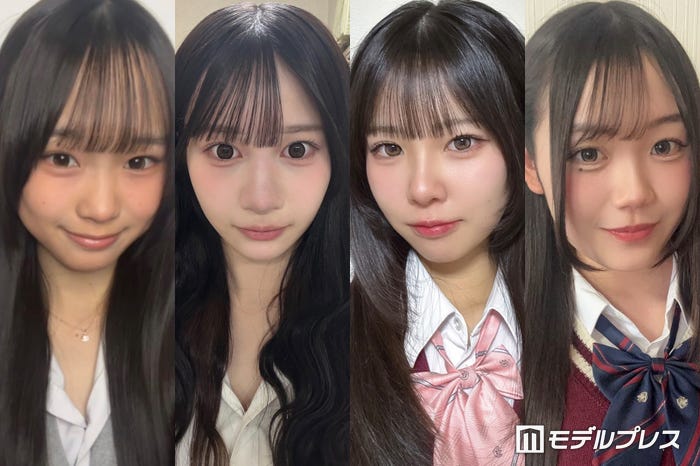 「女子高生ミスコン2026」中部エリア暫定上位4人