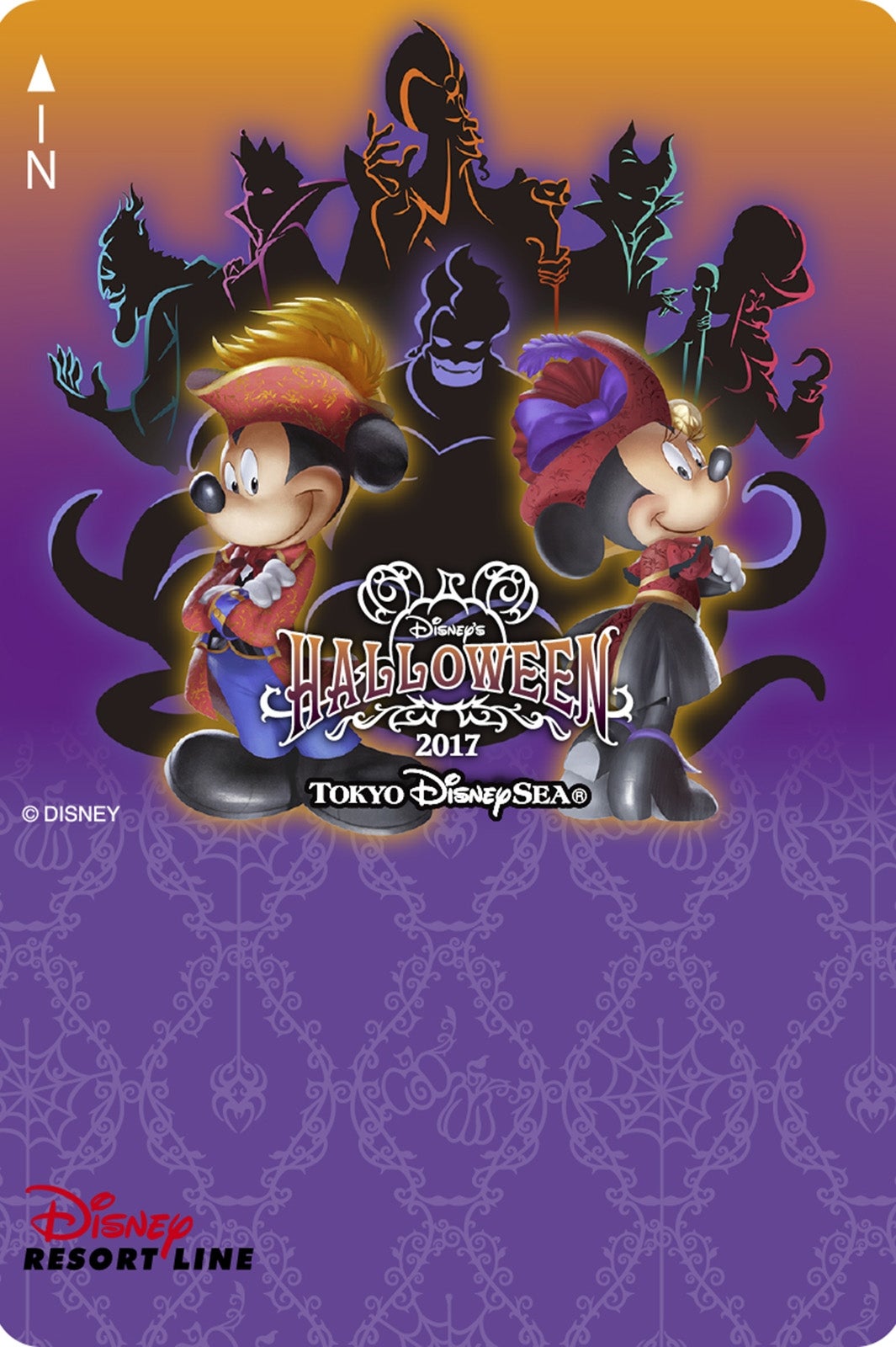 フリーきっぷ （C）Disney