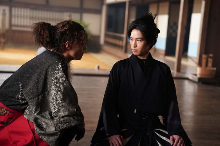 三浦涼介、阪本奨悟「君とゆきて咲く~新選組青春録~」第7話より(C)テレビ朝日