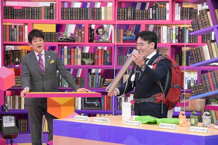 (左から)林修、高荷智也(C)MBS