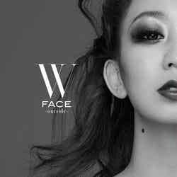 倖田來未のニューアルバム「W FACE ～ outside ～」（3月8日発売）（画像提供：avex）