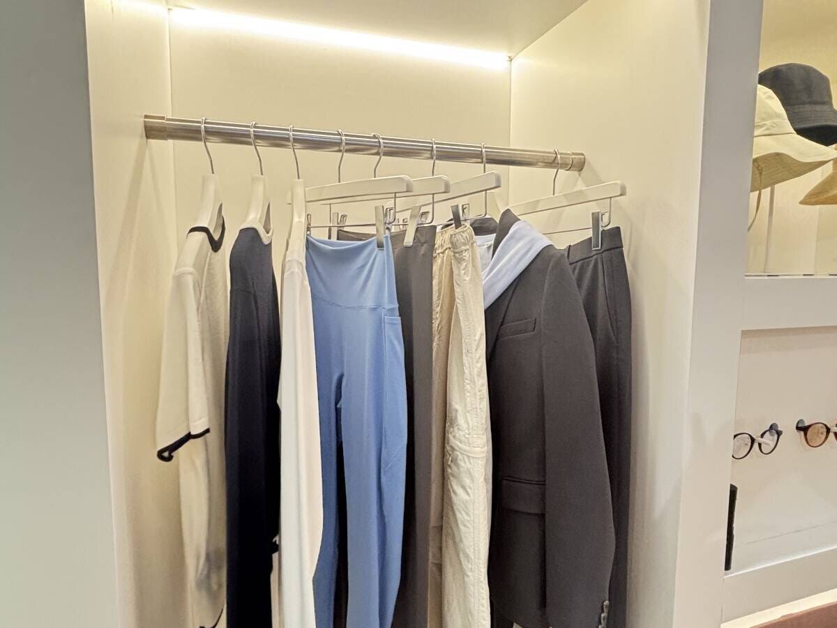 ユニクロ　展示会　UV対策　ウエア