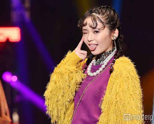 「Seventeen」久間田琳加、お茶目に“あっかんべー” 念願の舞台で夢叶う<TGC2017A/W>