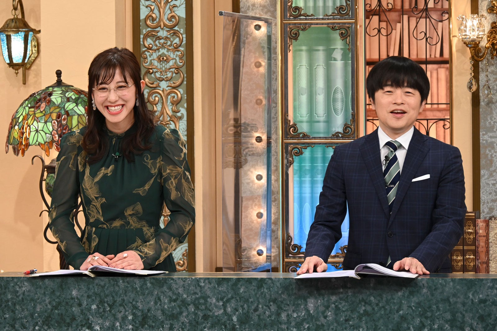 斎藤ちはる、バカリズム （C）テレビ朝日