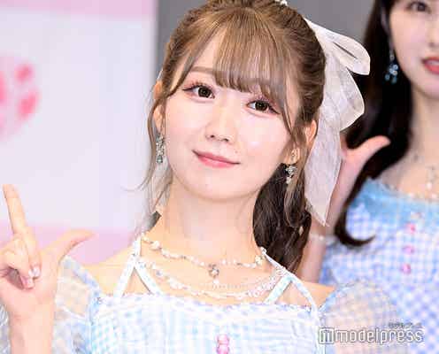 =LOVE大谷映美里、ミニ丈私服で万博満喫「彼女感すごい」「ミャクミャクカチューシャ可愛い」と話題