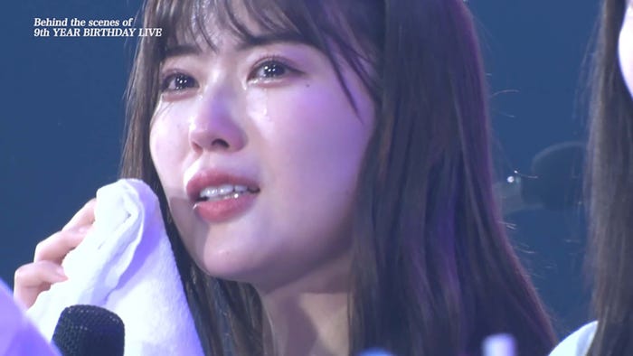 『Behind the scenes of 9th YEAR BIRTHDAY LIVE』予告編より(提供写真)