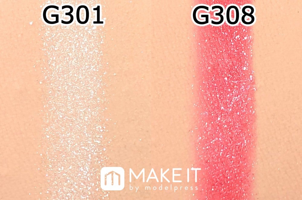 大粒パール入りなのにザラザラしない！ (C)メイクイット