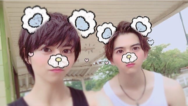 松尾太陽（超特急）＆甲斐翔真の“けだもの男子コンビ”のオフショットがキュート　「花にけだもの」に期待集まる