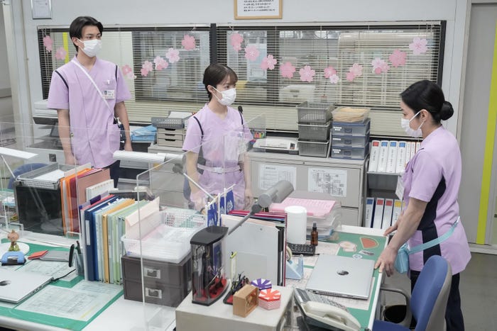 吉田剛明、橋本環奈、濱田マリ「おむすび」第112話(C)NHK