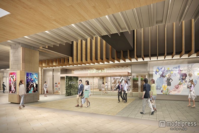 新宿に来春開業「NEWoMan」、ショップの8割がエリア初登場