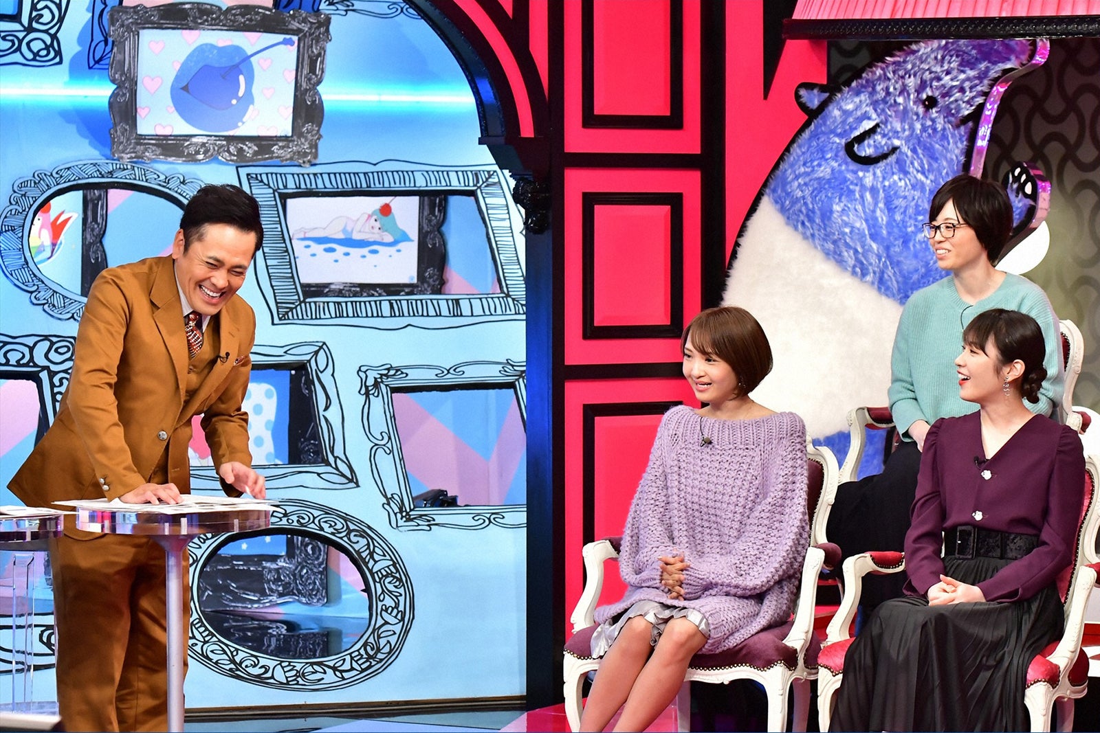 番組の様子（C）TBS