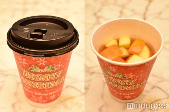 アップル&シナモンのホットドリンク、スーベニアスプーン付き¥800(C)モデルプレス