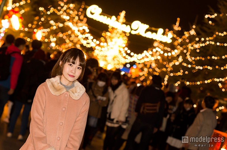 クリスマスマーケット in 横浜赤レンガ倉庫／model キコ