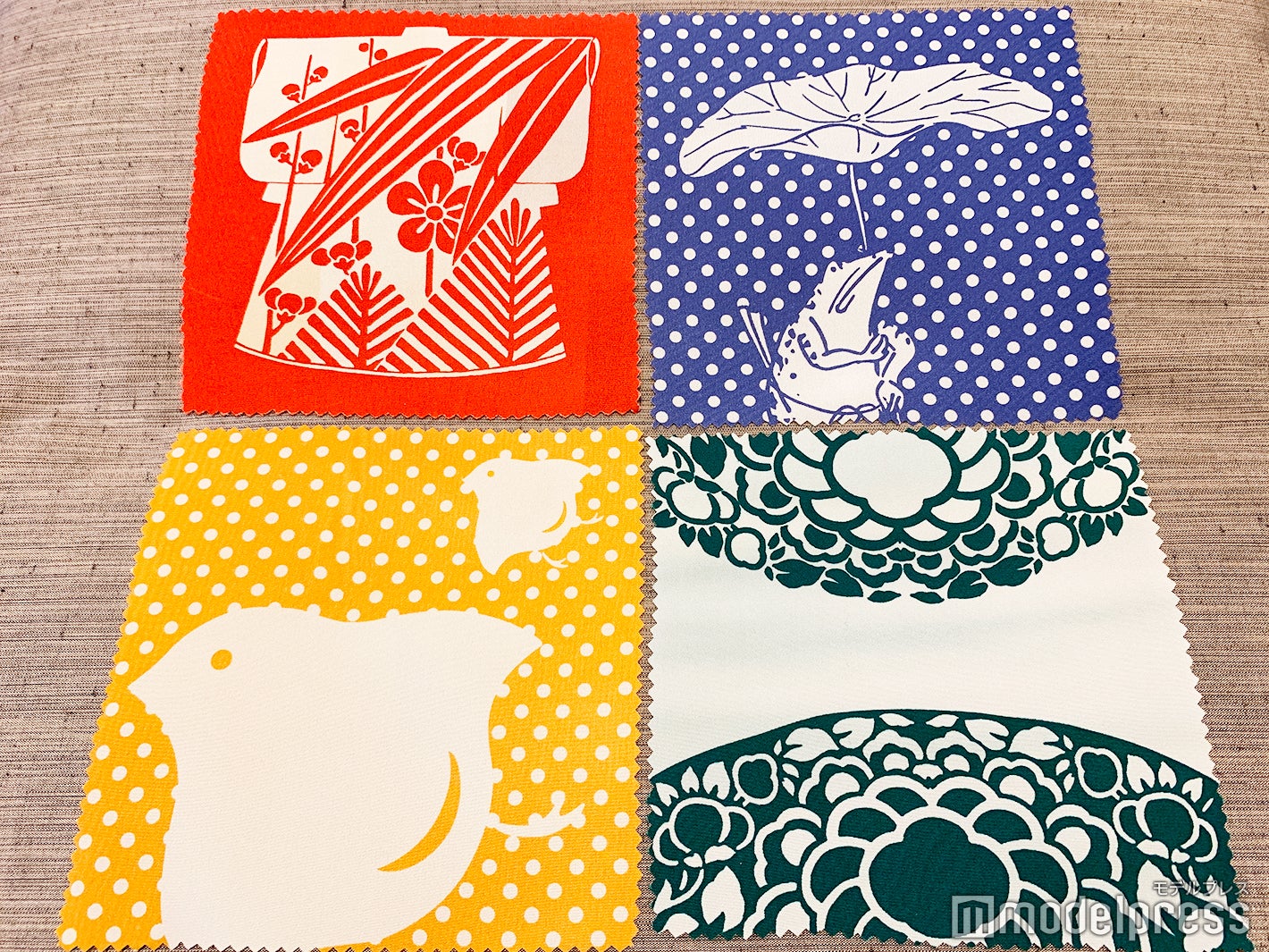 絹にこだわりつくった眼鏡拭き「おふき」（C）モデルプレス