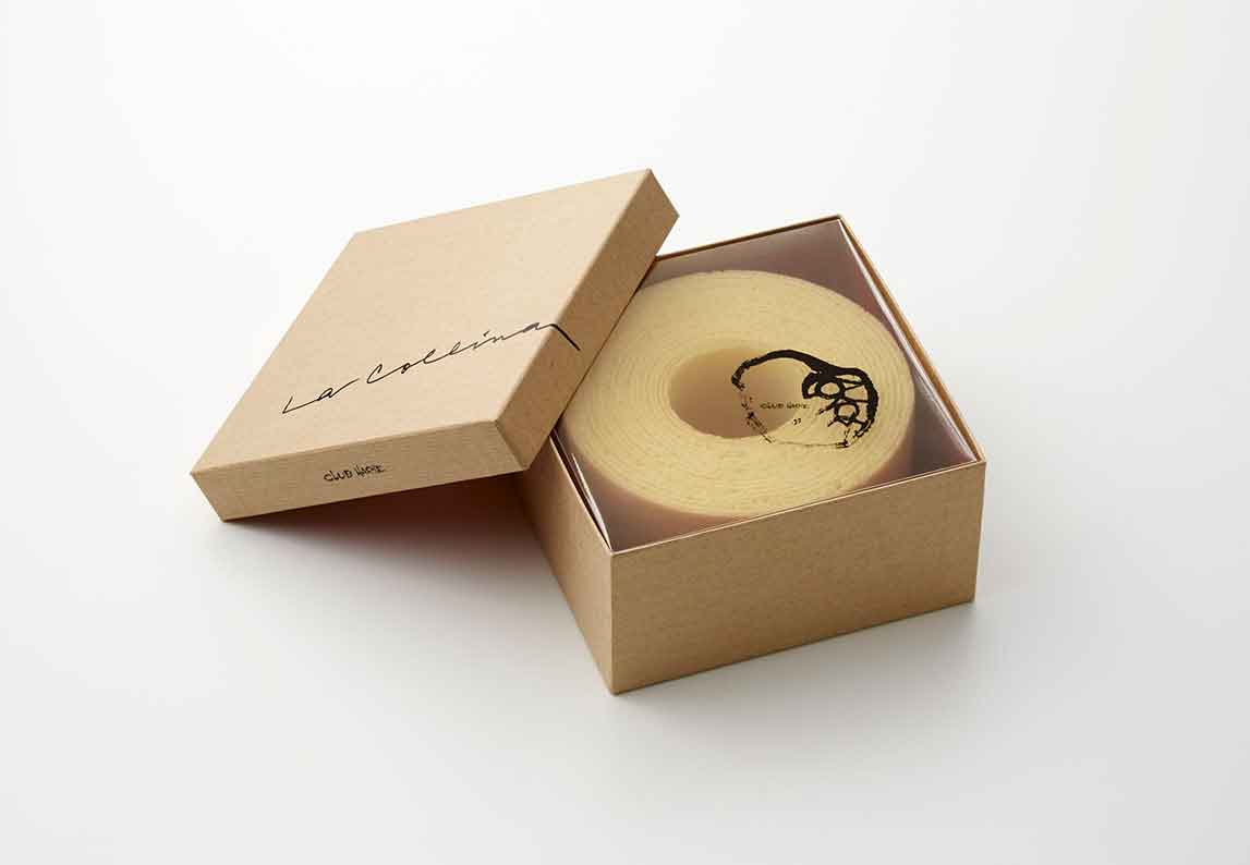 バームクーヘン 限定パッケージ／画像提供：たねやグループ