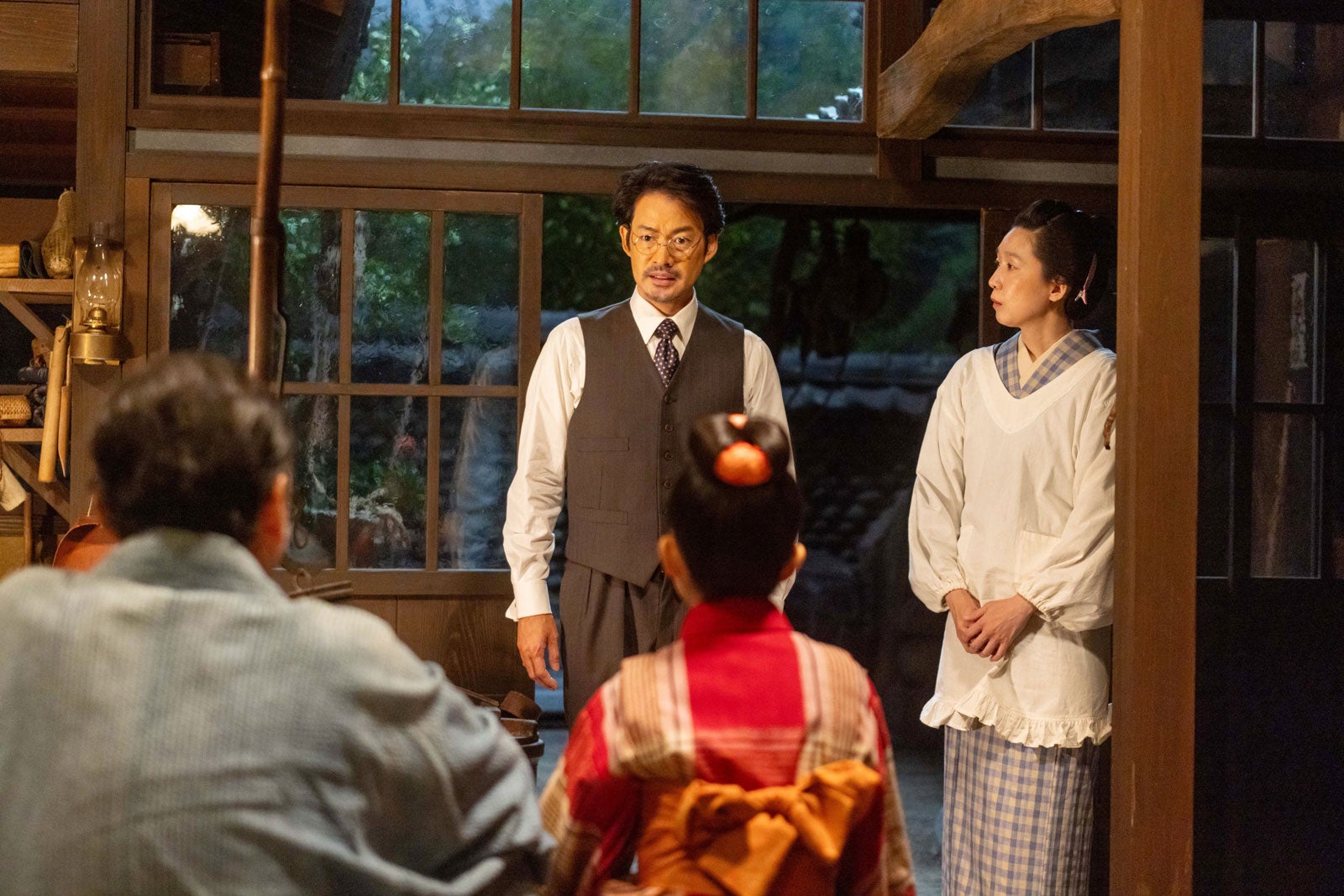 竹野内豊、江口のりこ「あんぱん」第4話（C）NHK