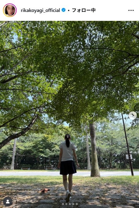 八木莉可子Instagramより