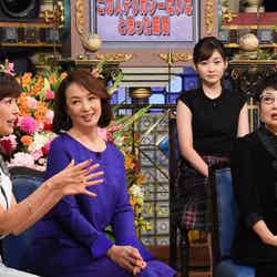 （左から）中野美奈子、河野景子
泉ピン子（C）日本テレビ