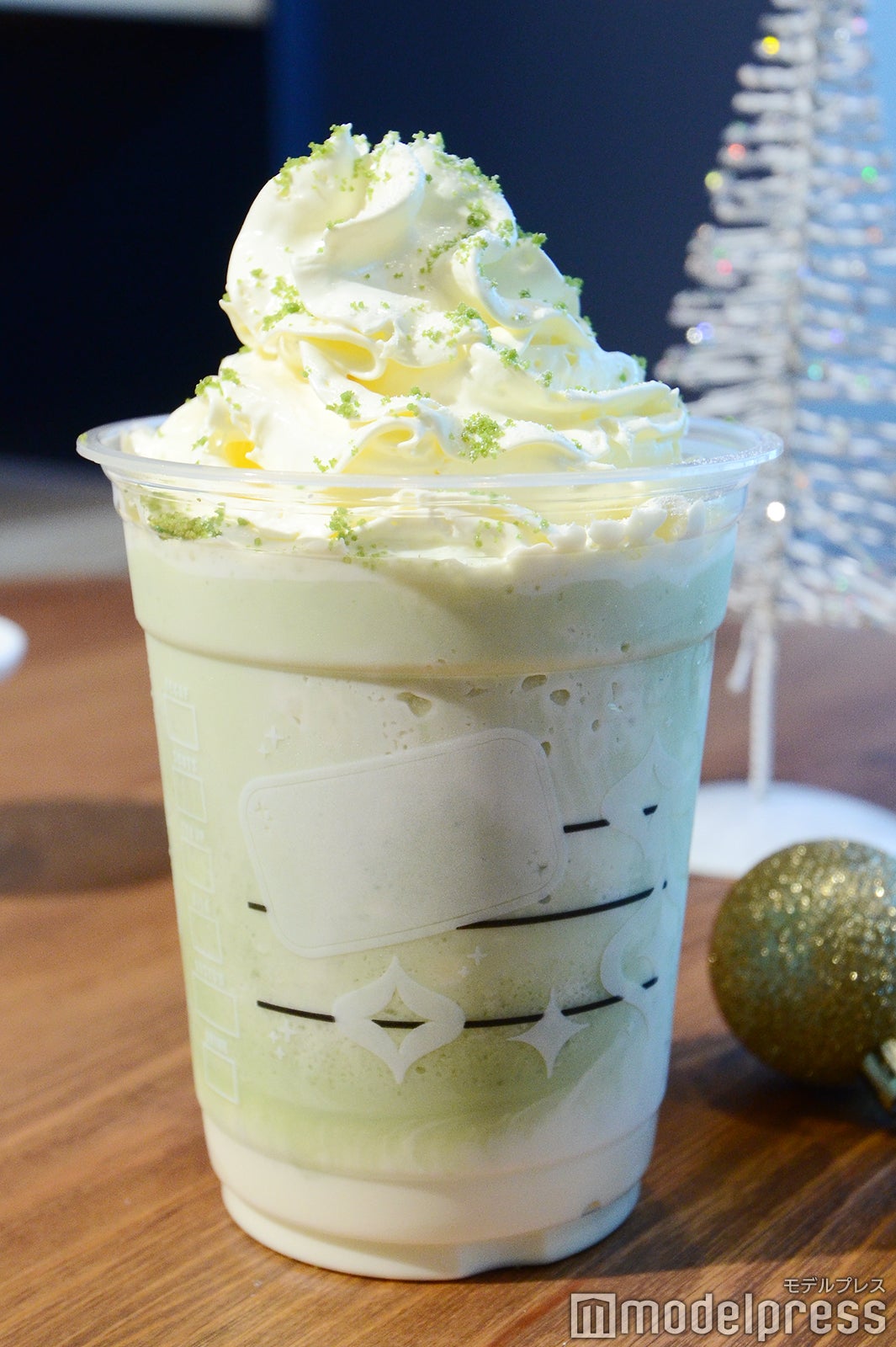 メルティホワイト ピスタチオ フラペチーノ（C）モデルプレス