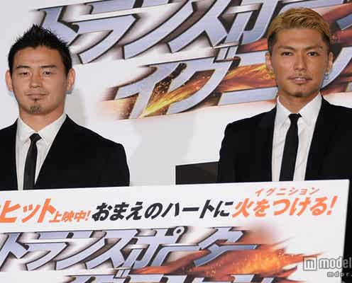 EXILE SHOKICHI&ラグビー五郎丸歩選手「HIROさんに怒られそう」「会社に相談」2ショットトークで沸かす