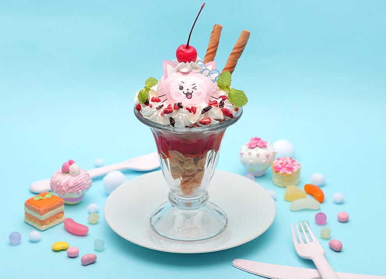 「WDZYカフェ」第2弾が新宿で、描きおろしアートの乙女スイーツやフード