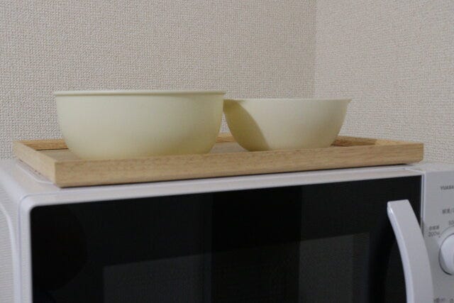 スタンダードプロダクツの木製マルチトレイ（B4サイズ）をキッチンで使う