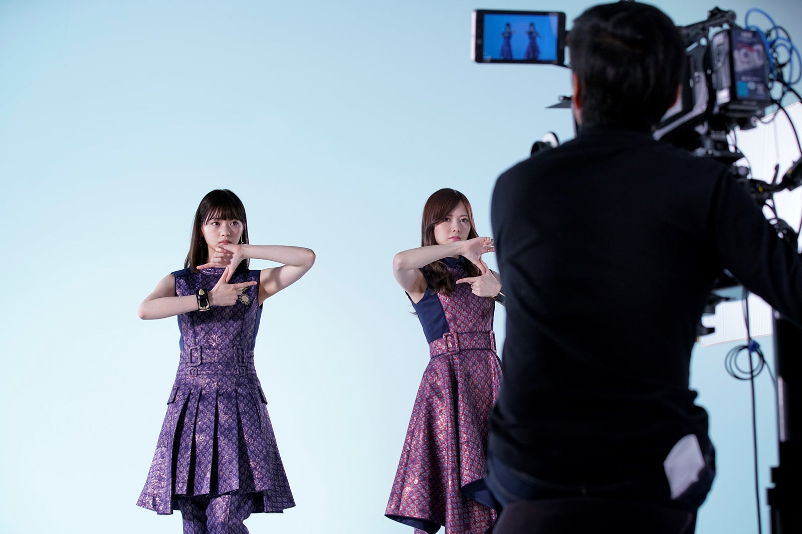 乃木坂46・CMメイキング「アプリダンス」編／提供写真