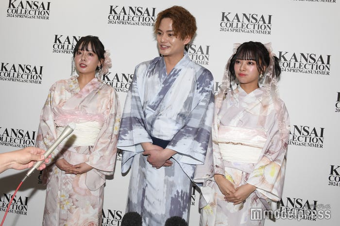 山田菜々、中山優馬、山田寿々(C)モデルプレス