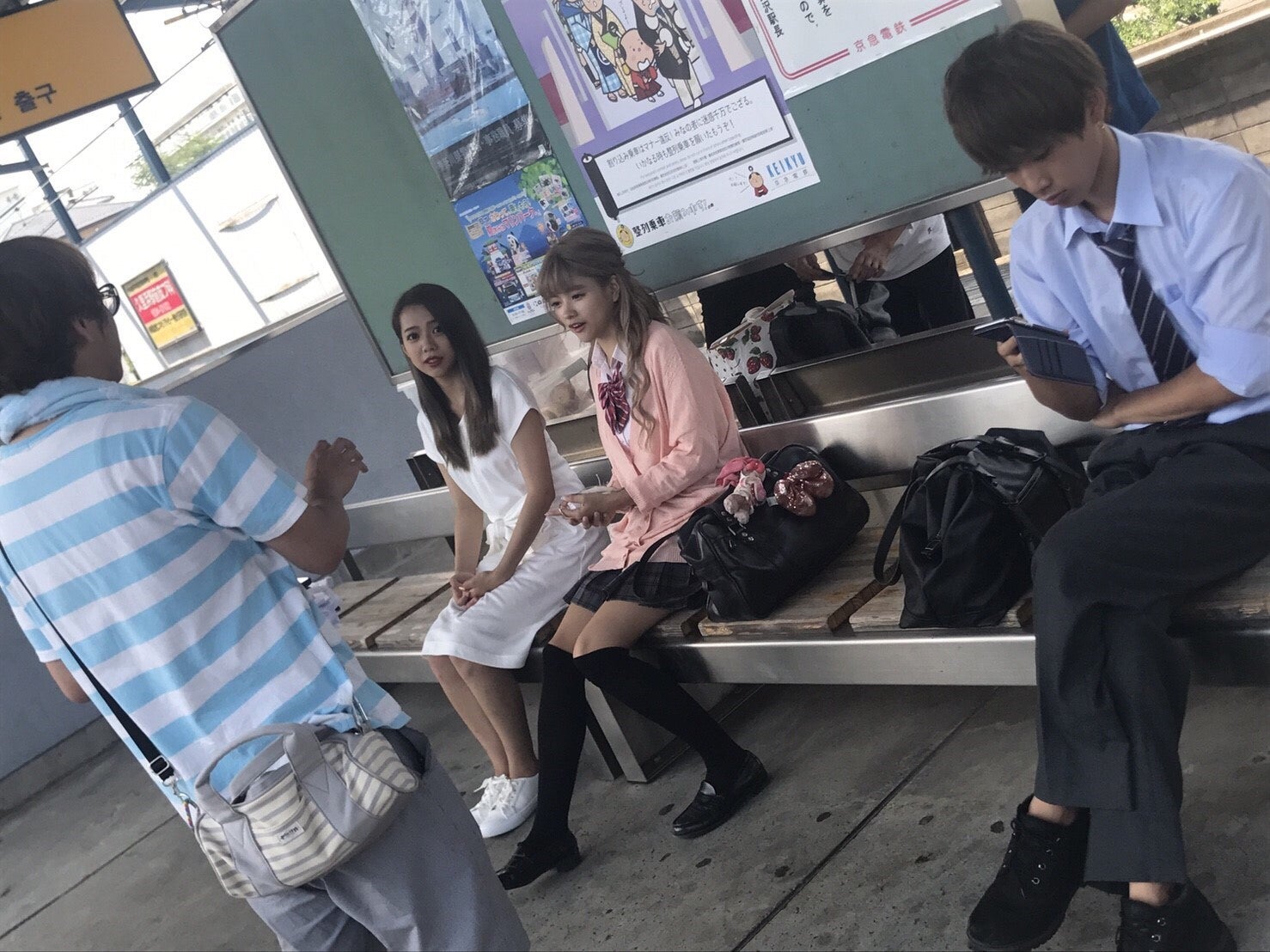 なちょす＆那須泰斗／メイキングカット（提供写真）