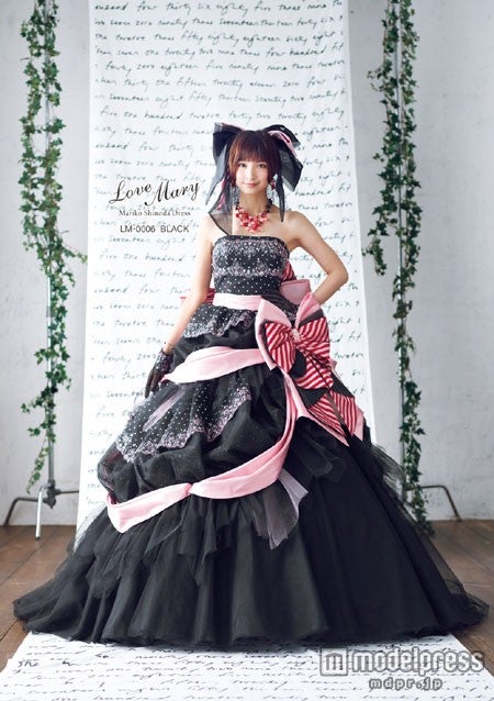 篠田麻里子 love mary ウェディング ドレス