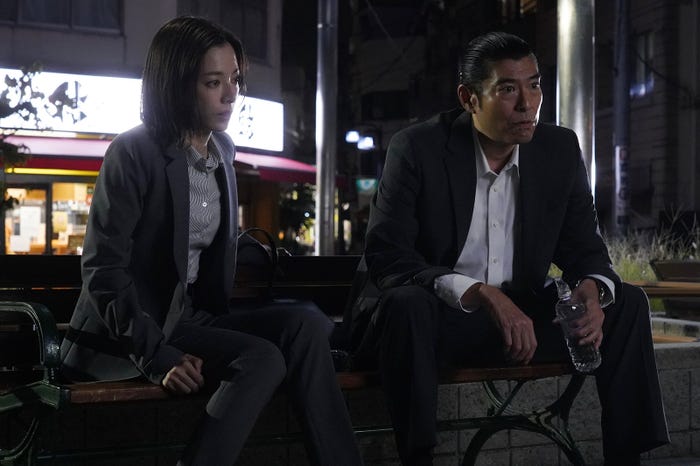 桜井ユキ、高嶋政宏/「親愛なる僕へ殺意をこめて」第7話より(C)フジテレビ
