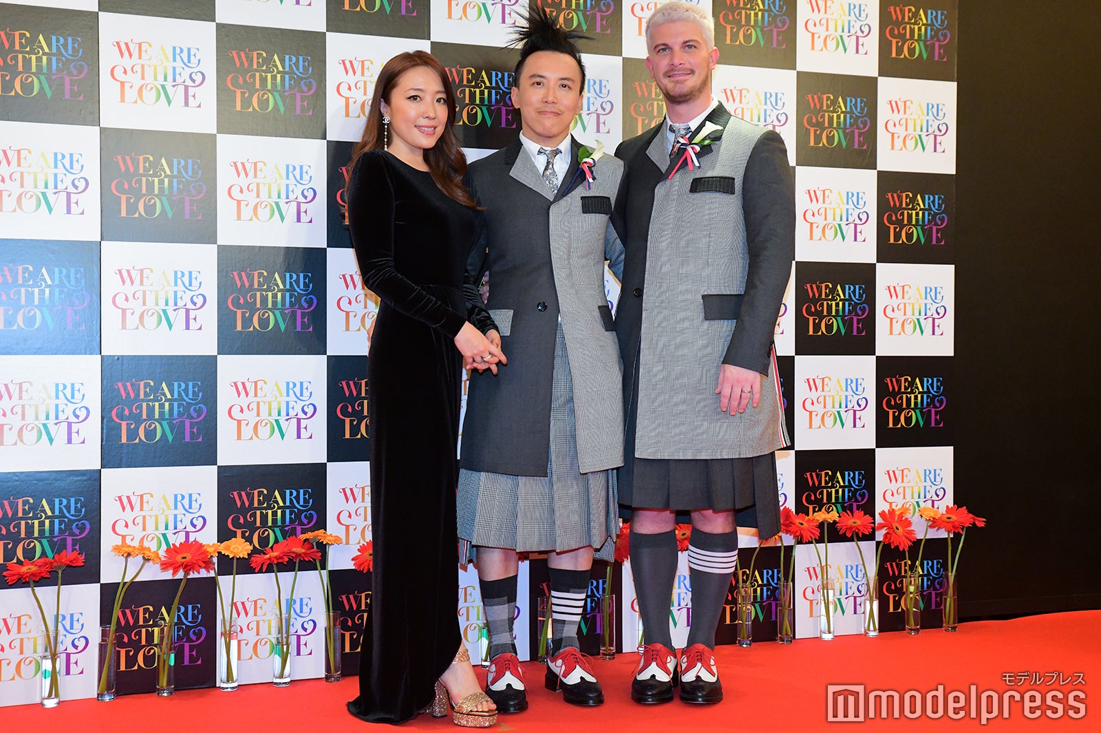 平原綾香、レスリー・キー、ジョシュア・ヴィンセント・オッグさん （C）モデルプレス