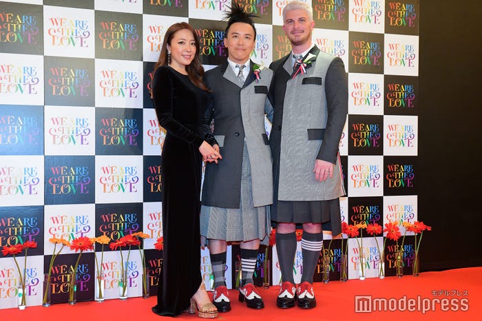 平原綾香、レスリー・キー、ジョシュア・ヴィンセント・オッグさん (C)モデルプレス