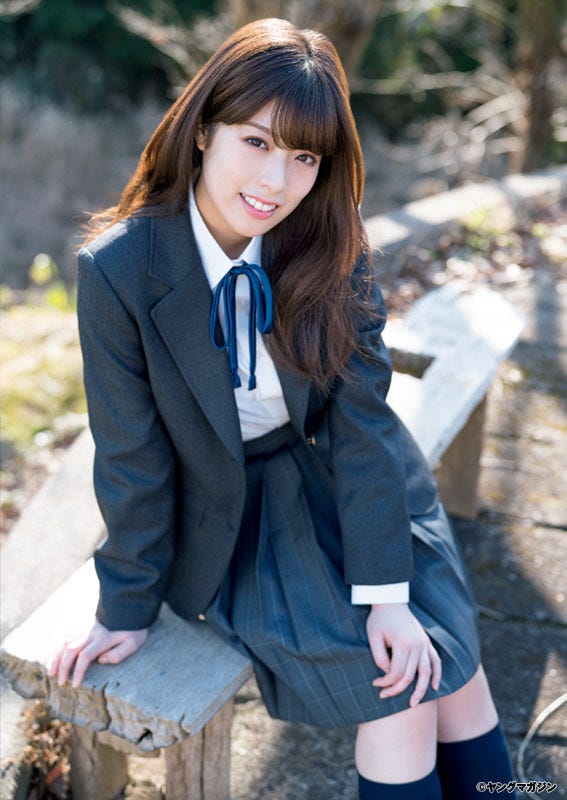 欅坂46・齋藤冬優花(C)佐藤佑一/ヤングマガジン