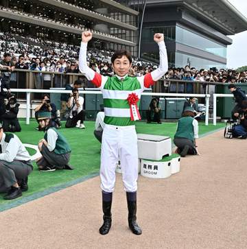 武豊がJRA最年長G1勝利記録を更新 急きょの依頼に結果で応えた！「おじさん頑張っています（笑）」