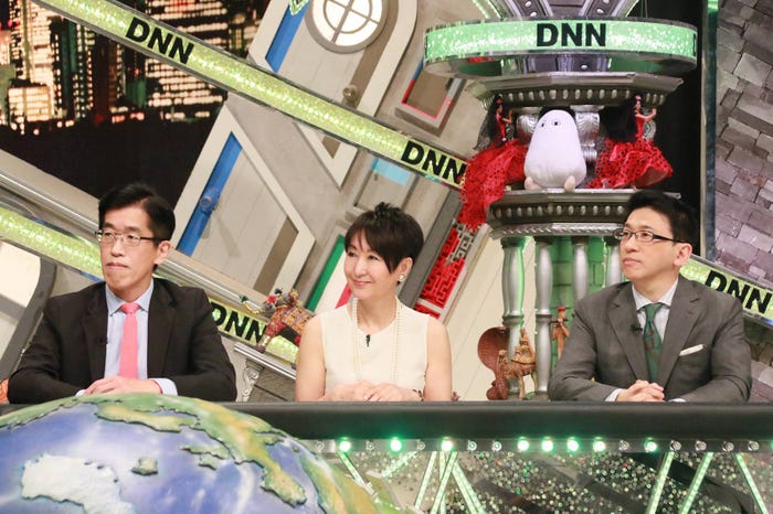 (左から)岸博幸、吉川美代子、齋藤孝(C)フジテレビ