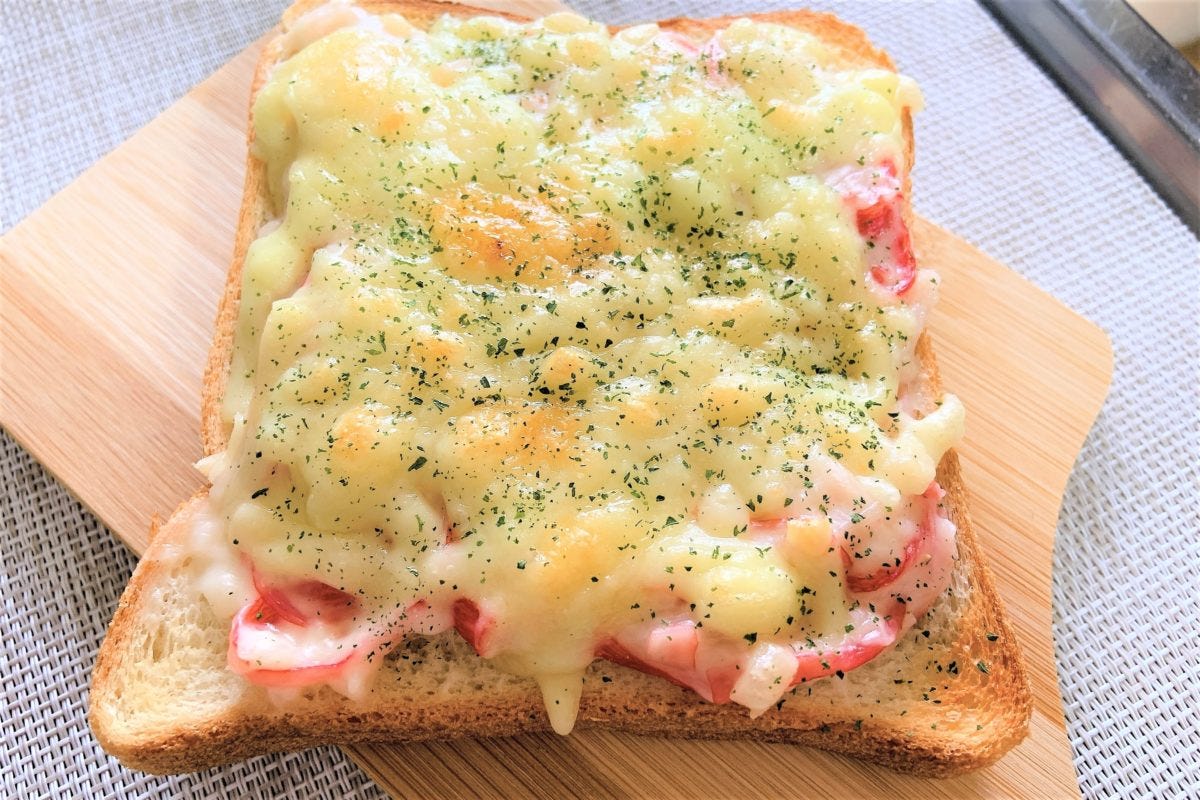 とろとろカニクリームトースト