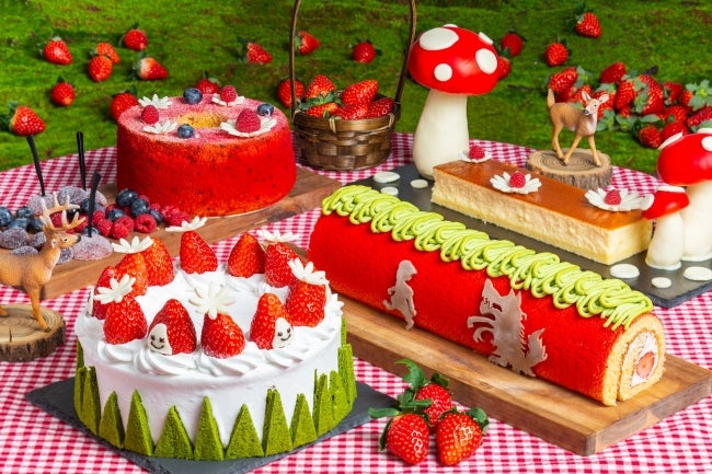 フレッシュいちご、約30種類のいちごスイーツが登場／画像提供：プリンスホテル