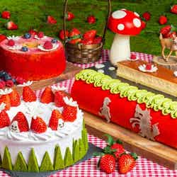 フレッシュいちご、約30種類のいちごスイーツが登場/画像提供:プリンスホテル