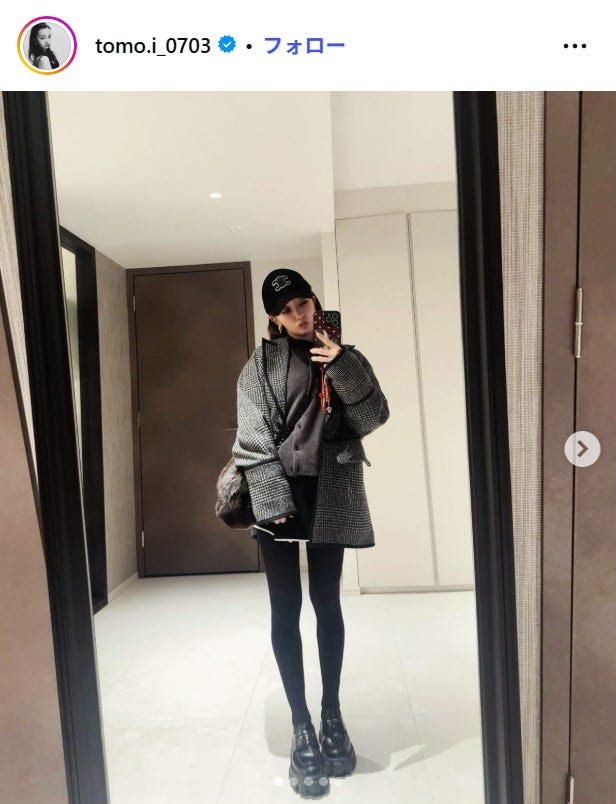 板野友美Instagramより