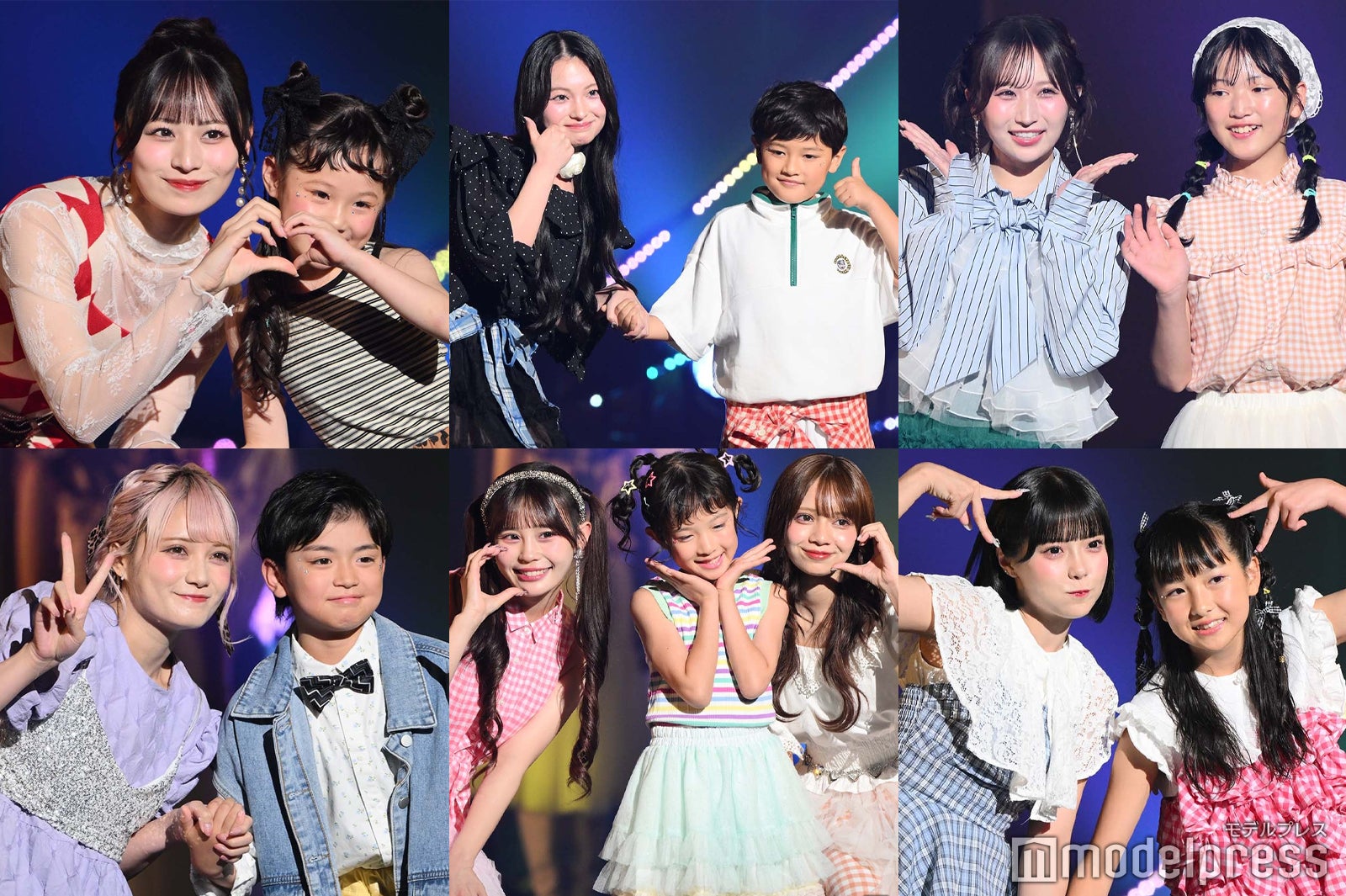 CANDY TUNE、キッズとランウェイ シフォン・チェック…色とりどりのリンクコーデ【TGC teen 2025 Summer】