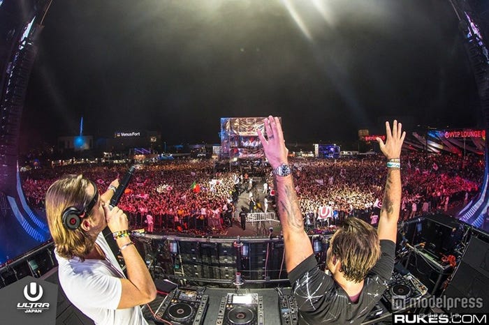 AXWELL Λ INGROSSO /「ULTRA JAPAN 2014」の様子