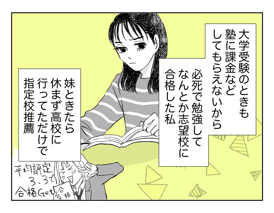 奨学金のことで姉が粘着してくる7-1