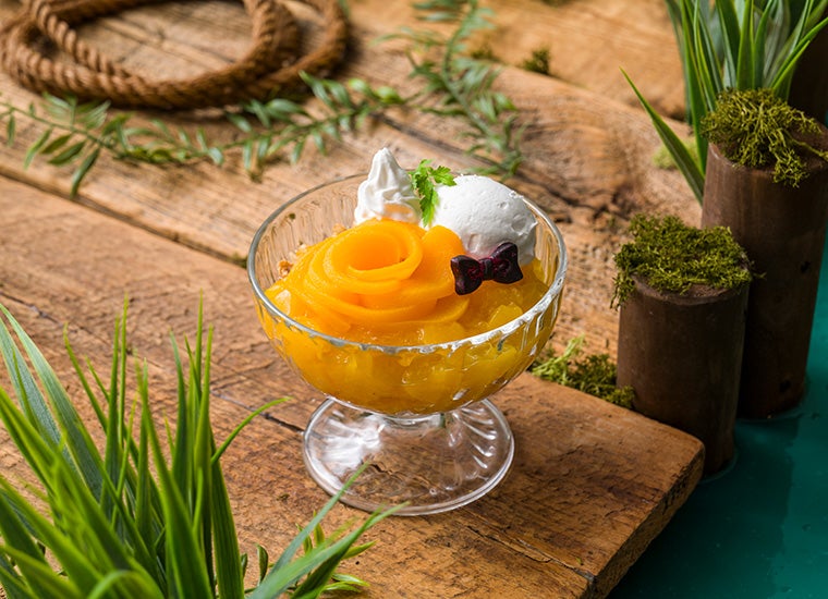 ＜ジュディ＆ニック＞パーティーパフェ　　税込1,190円（C）Disney