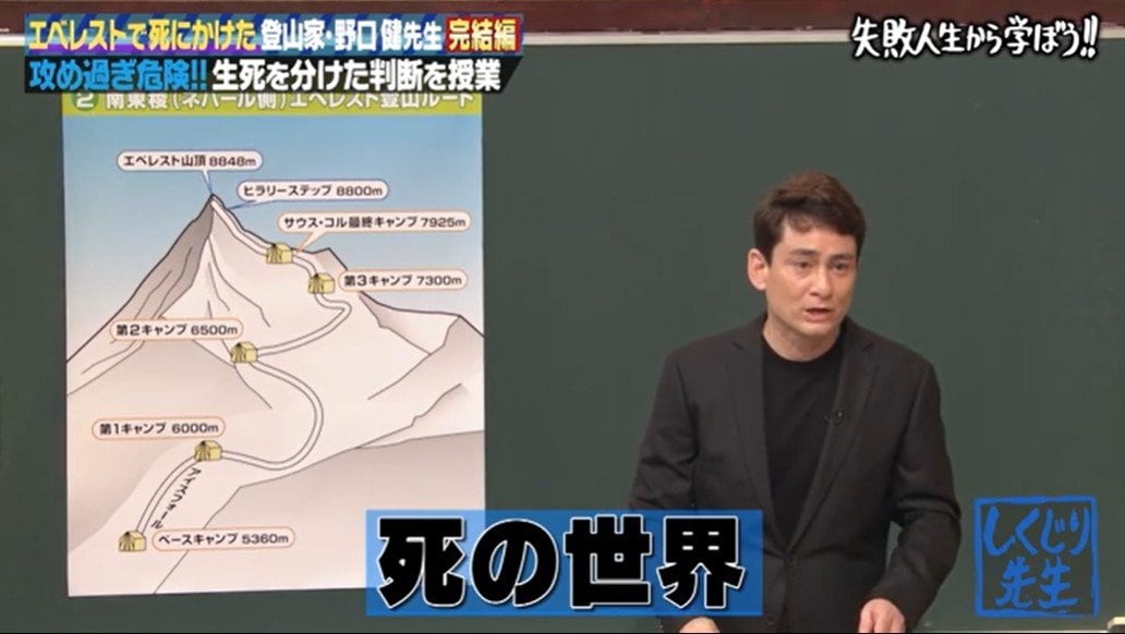 山頂付近は 死の世界 登山家 野口健がエベレストの過酷さを明かす 生と死が混ざってわからない モデルプレス