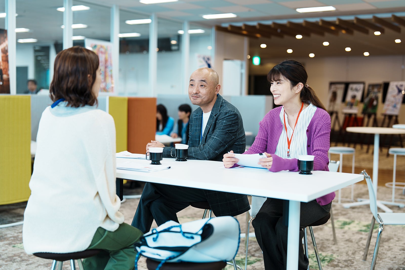 宇野祥平、さとうほなみ「こんばんは、朝山家です。」第1話（C）ABCテレビ