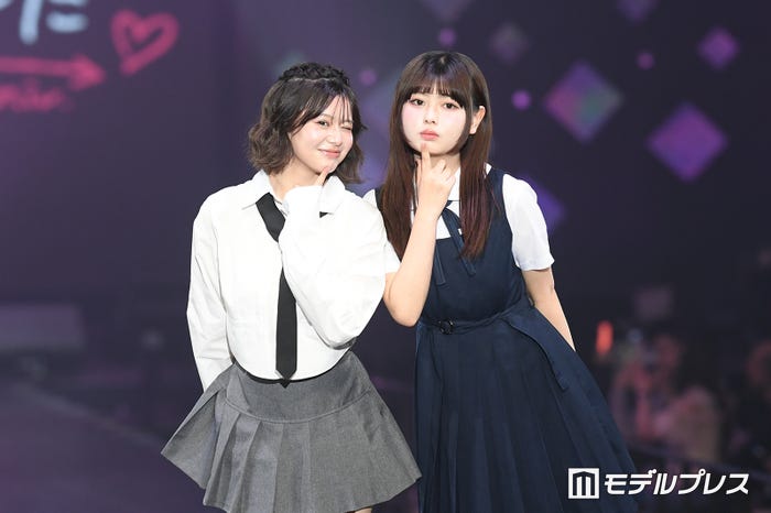米澤りあ、長浜広奈(C)モデルプレス